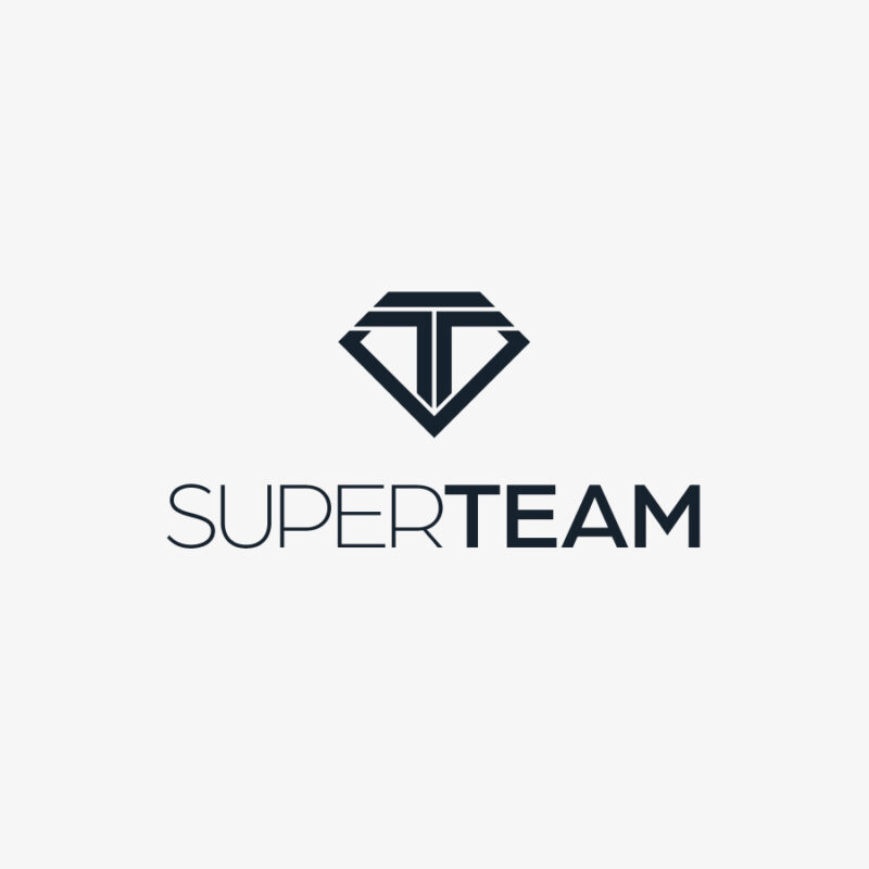 Logo Buchstabe T Superman Superteam Fertiges Logo kaufen Initialen Logo Exklusives Logo kaufen LogoShop LogoAtelier.eu