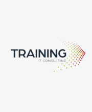 Logo Punkte Technik Geometrisch Informationstechnologie Training IT Consulting nach oben Klammer Schnell Bewegung Fertiges Logo kaufen LogoShop LogoAtelier.eu