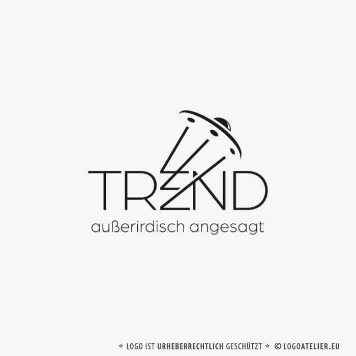 Logo Buchstabe E Raumschiff Logo Event Eventagentur Trend Trendig Außeriridsch Alien Bewegung Schnell Andersartig Angesagt Neu Frei Fertiges Logo kaufen LogoShop LogoAtelier.eu