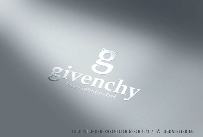 Logo Buchstabe g Katze Klug Intuitiv Frei Intuition Tiere Katzen Hunde Sanft Schlau Genial Schurren Schnurrer Fell Ohren Schwanz Fertiges Logo kaufen LogoShop LogoAtelier.eu