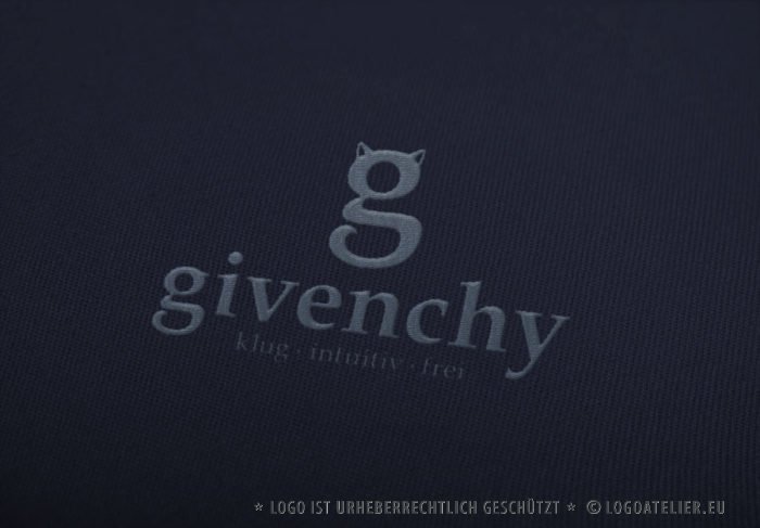 Logo Buchstabe g Katze Klug Intuitiv Frei Intuition Tiere Katzen Hunde Sanft Schlau Genial Schurren Schnurrer Fell Ohren Schwanz Fertiges Logo kaufen LogoShop LogoAtelier.eu