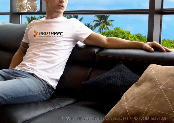 Logo Buchstabe P Kacheln Bunt Geometrie Technik Technologie Entwicklung Dreieck Kontstruktion Fertiges Logo kaufen LogoShop LogoAtelier,eu