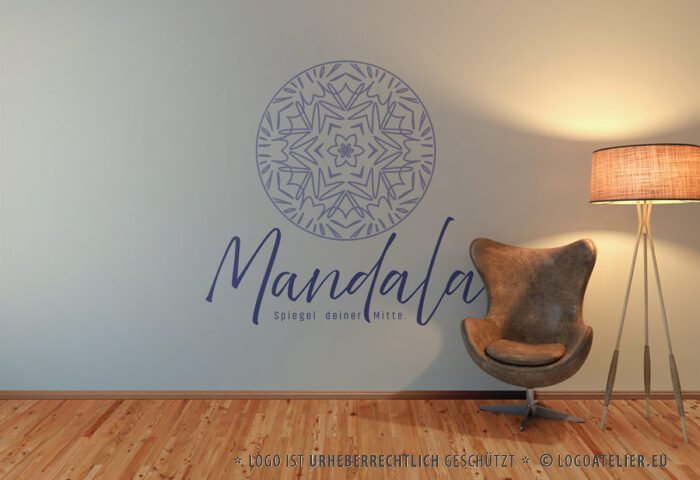 Logo Mandala Blume Spiegel Mitte Heilung Frieden Violett Lila Friedlich Floral Fertiges Logo kaufen Logoshop Logoatelier.de Logo Mandala Blume Spiegel Mitte Heilung Frieden Violett Lila Friedlich Floral Fertiges Logo kaufen Logoshop Logoatelier.de