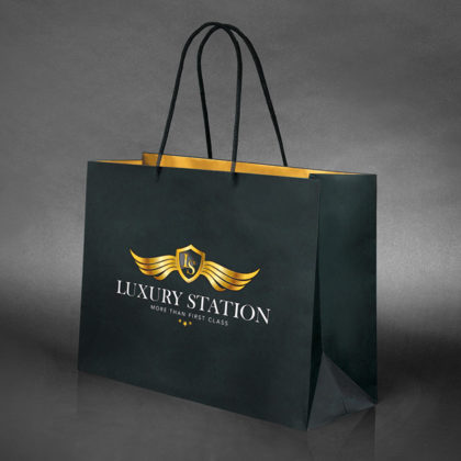 Luxus Logo Edel Schmuck Limousine First Class Logo Flügel Wappen Shoppen Zigarren Gold Elegantes Logo kaufen LogoShop LogoAtelier.eu