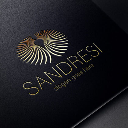 Erhabenes Logo kaufen Logo Fliegen Adler Beruhigend Bewusstsein Zwilling Spiegelung Kraft Heilung Ruhe Wachstum Wurzel Harmonie Fertiges Logo kaufen LogoShop LogoAtelier.eu