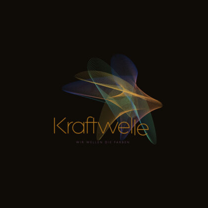 Logo Kraft Welle Leicht Fluß Energie Schwingung Fliegen Qualle Quelle Buntes Logo kaufen LogoShop LogoAtelier.eu