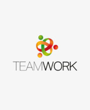 Teamwork Logo kaufen Team Gemeinsam geschafft etwas gemeinsam schaffen Verbunden Erfolgreich Eng verbunden sein Miteinander verbunden Verwoben EXKLUSIVES Logo kaufen LogoShop LogoAtelier.eu