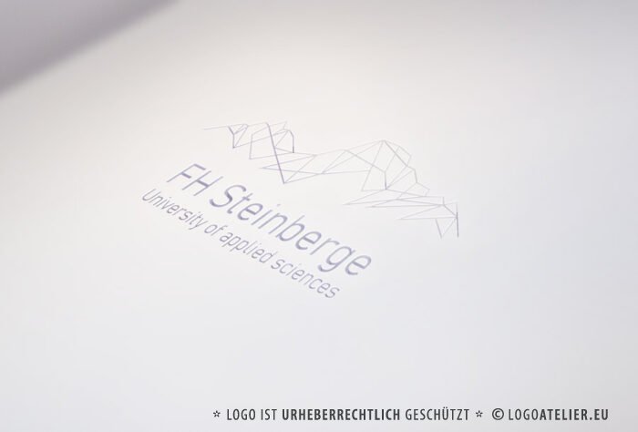 Logo Digitalisierung Fachhochschule Lofer Steinberge Berge Landschaft Technik Nachhaltig Österreich Digital Natur Hochschule Fertiges Logo kaufen Logoshop LogoAtelier.eu