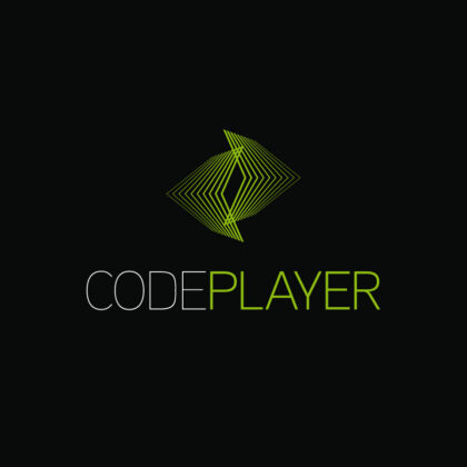 Logo Software Entwicklung Programmieren Engineering Software Entwickler Programme Code App EDV spitze Klammer Digitalisierung Virtuelles Codeplayer Schlichtes Logo kaufen LogoShop LogoAtelier.eu