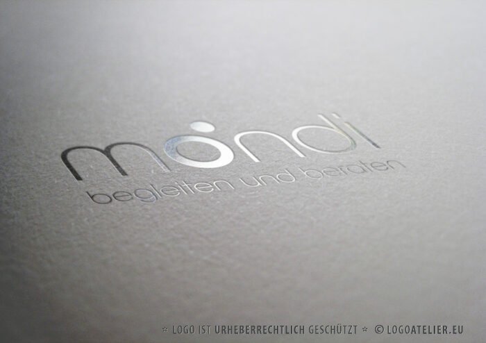 Logo Influencer Begleiten Helfen Beraten Mond Begleiter Satellit Gestirn Himmelskörper Businesscoach Einfluss nehmen Influence Buchstabe O Elegantes Logo kaufen LogoShop LogoAtelier.eu