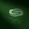 Logo edle Form Leistung Design Performance Undendlich Verdreht Linien Abstrakt Konzentrisch Welle Kurven Fliegen Verformen Fertiges Logo kaufen LogoShop LogoAtelier.eu