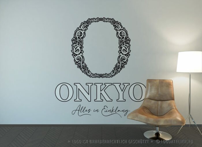 Buchstaben Logo O oder Zahl 0 Null Kreis Planzen Einklang Lebensreise Blüte Spirituelles Firmenlogo Esoterik Klang Elegant Mandala Beauty Edles Logo kaufen LogoShop LogoAtelier.eu