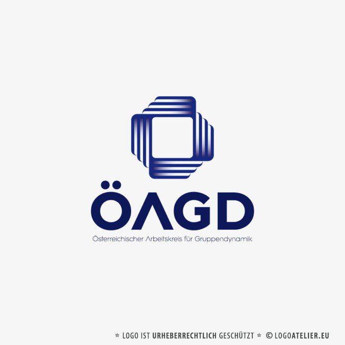 Logo Eckiger Kreis Verschlungene Form Buchstabe O Geometrie Letter Logo Geometrisch Einfaches Logo kaufen LogoShop LogoAtelier.eu