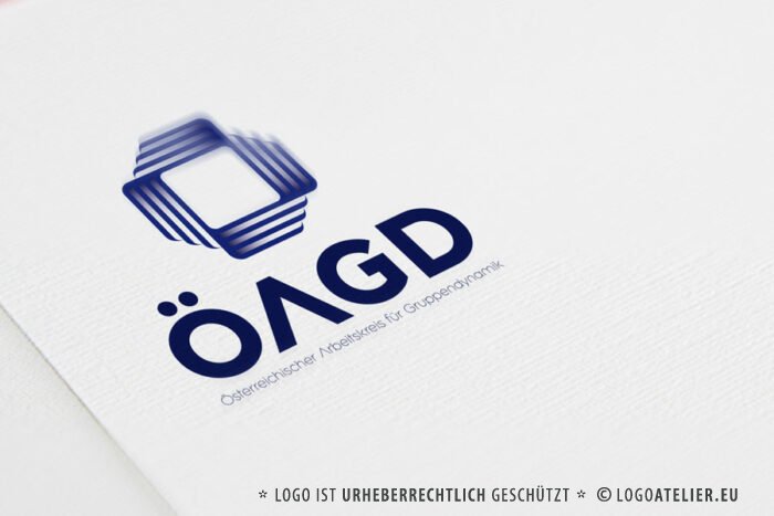 Logo Eckiger Kreis Verschlungene Form Buchstabe O Geometrie Letter Logo Geometrisch Einfaches Logo kaufen LogoShop LogoAtelier.eu