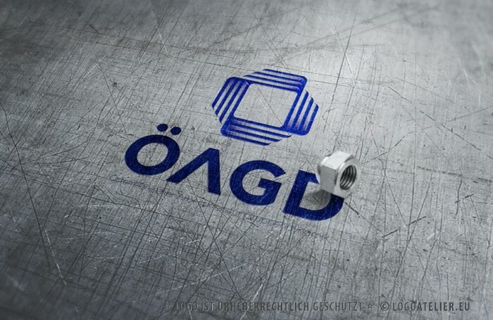 Logo Eckiger Kreis Verschlungene Form Buchstabe O Geometrie Letter Logo Geometrisch Einfaches Logo kaufen LogoShop LogoAtelier.eu