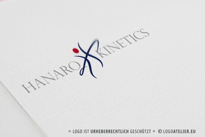 Logo Buchstabe H Bewegung Bogen Bumerang Dynamik Energie Kreativ Kurven Menschen Personal Rot Sportlich Trainer Wirbel Fertiges Logo kaufen Logoshop Logoatelier.eu