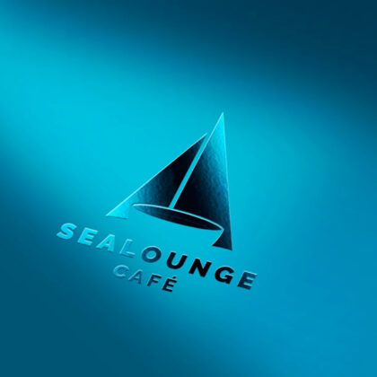 Logo Segelboote Cafe Segeln Freiheit Wind Sealounge Lounge Meer Urlaub Hafen Kaffeehaus Kaffee Marina Restaurant Erholung Urlaub Entspannung Wasser Fertiges Logo kaufen LogoShop Logoatelier.eu