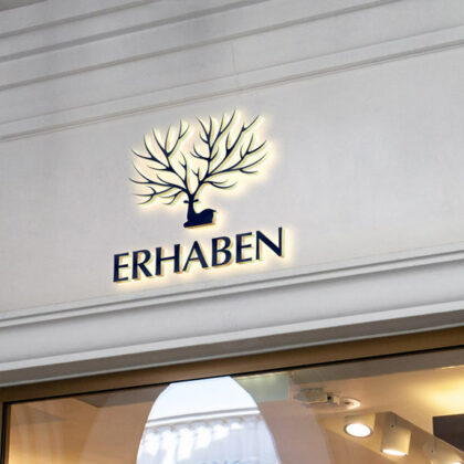 Logo Erhaben Erfolg Geweih Gelassenheit Stark Hirsch Reh Wild Baum Stärke Anmutig Edel Macht Magie Magisch Majestätisch Männlich Baum Natur Stärke Fertiges Logo kaufen Logoshop LogoAtelier.eu
