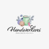 Logo Handwerk Nähen Handwerkerei Bastelladen Kramerei Selbstgemachtes Kramerladen Krämerei Handgemachtes Accessoires Basteln Bekleidung Shop Stoffe Garne Fertiges Logo kaufen LogoAtelier.eu