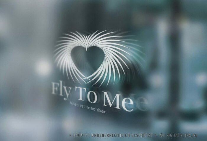 Logo Engel Umarmen Menschen Herz Freiheit Erfolg Freunde Freude Emotionen Fein Christen Feminin Engagement Herzen Menschen Kreatives Logo kaufen LogoShop LogoAtelier.eu