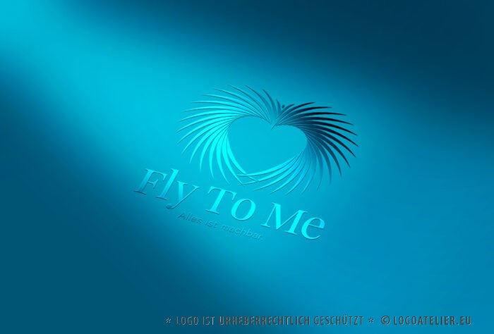 Logo Engel Umarmen Menschen Herz Freiheit Erfolg Freunde Freude Emotionen Fein Christen Feminin Engagement Herzen Menschen Kreatives Logo kaufen LogoShop LogoAtelier.eu