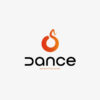 Cooles Buchstabe D Logo Tanzen Jugendliche Kinder Spaß HipHop Bewegen Orange Jazzen Leben Disco Musik Affen Verbogen Verbiegen Fertiges Logo kaufen LogoShop Logoatelier.eu