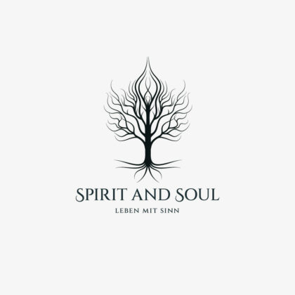 Logo Bewusstsein Geist Seele Esoterik Menschen Baum Leben Sinn Religion Spirituell Weiblich Weisheit Heilpraxis Erkenntnis Fertiges Logo kaufen Logoshop Logoatelier.de