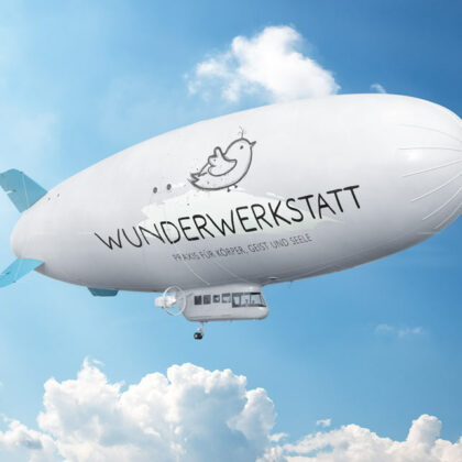 Praxis Körper Geist Seele Logo Wunder Werkstatt Vogel Tiere Spirituelles Logo Fliegen Leicht Kreatives Logo kaufen LogoShop LogoAtelier.de