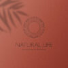 Logo Natur Spirituell Ayurveda Yoga Massage Erde Kugel Kreis Natürliches Leben Floral Spa Weisheit Wellness Fertiges Logo kaufen LogoShop LogoAtelier.de