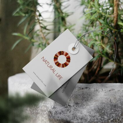 Logo Natur Spirituell Ayurveda Yoga Massage Erde Kugel Kreis Natürliches Leben Floral Spa Weisheit Wellness Fertiges Logo kaufen LogoShop LogoAtelier.de