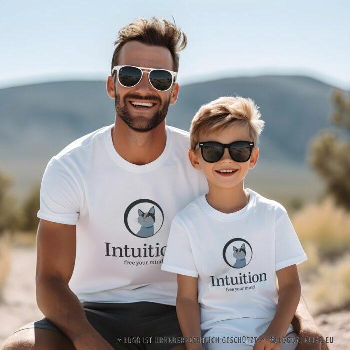 Logo Schlaue Katze Samtpfote Klug Intuitiv Intuition Frei Tiere Katzen Hunde Sanft Schlau Genial Schurren Ohren Freier Geist Fertiges Logo Kaufen Logoshop Logoatelier.eu