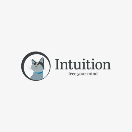 Logo Schlaue Katze Samtpfote Klug Intuitiv Intuition Frei Tiere Katzen Hunde Sanft Schlau Genial Schurren Ohren Freier Geist Fertiges Logo Kaufen Logoshop Logoatelier.eu