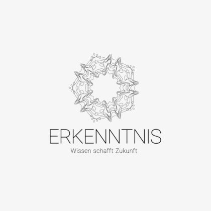 Logo chaotische Form Automatik Atome Leben Wissen Zukunft Erkenntnis Quanten Fluktuation Quantenfluktuation Rauschen Physik Bewegen Rauschen Quantenrauschen Fertiges Logo kaufen Logoshop LogoAtelier.eu