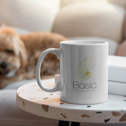Organische Form Logo Buchstabe B Schnecke Unendlich Spirale Muschel Strudel Essentiell Abstrakt Heilung Konzentrisch Kurven Kreatives Logo kaufen Logoshop Logoatelier.eu