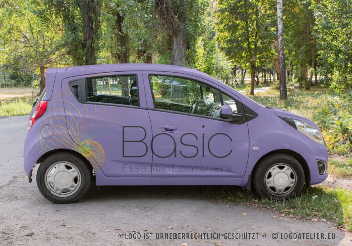 Organische Form Logo Buchstabe B Schnecke Unendlich Spirale Muschel Strudel Essentiell Abstrakt Heilung Konzentrisch Kurven Kreatives Logo kaufen Logoshop Logoatelier.eu