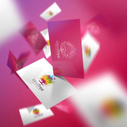 Farbklecks Logo Kreatives Team Ideen Bunter Baum Kreatives Logo Eingängig Kraftvoll Modern Einfallsreichtum Künstlerisch Fantasievoll Fertiges Logo kaufen Logoshop Logoatelier.eu