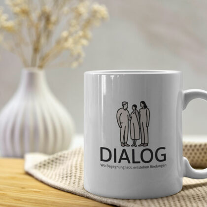 Logo Menschengruppe Enge Verbindung Freunde Begegnung Bindungen Dialoge Kommunikation Zusammenhalt Positiv Beige Gezeichnet Natürliches Logo kaufen LogoShop LogoAtelier.eu