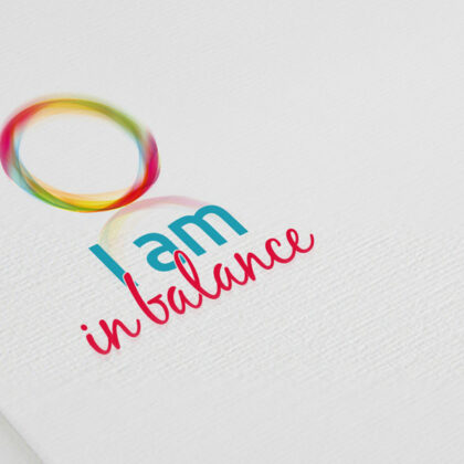 Logo bunter Kreis Balance Spirituell Achtsam Spirit Meditation Magisch Ruhe Tagesanbuch Zart Zauber Yoga Einklang Beauty Heilung Fertiges Logo kaufen Logoshop LogoAtelier.eu