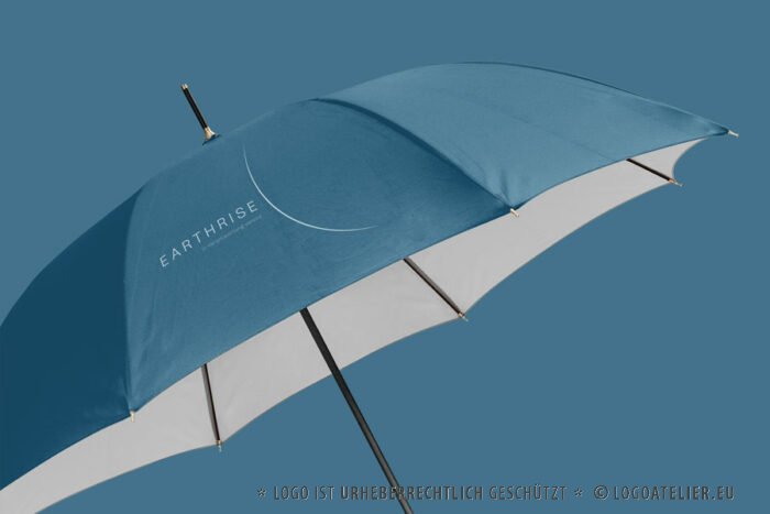 Logo Earthrise Verantwortlich Erde Natur Erdenaufgang Naturschutz Gemeinsam Umweltschutz Spirituell Entwicklung Frieden Global Menschen Veränderung Fertiges Logo kaufen Logoshop Logoatelier.de