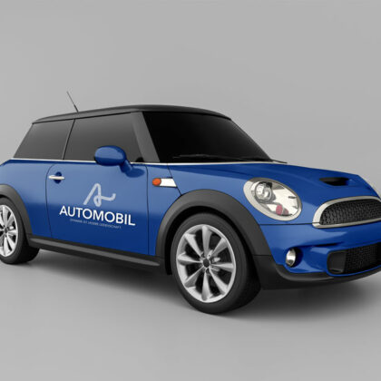 Logo Autohaus Auto KFZ Werkstatt Mobil Fahrzeug Wagen PKW Buchstabe Straße Linien Dynamik Leidenschaft Bewegung Dynamik Kraft Männlich Fertiges Logo kaufen Logoshop Logoatelier.eu