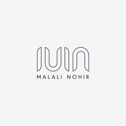 Logo Buchstaben M und N Goldenes Logo Edel Elegant Beauty Salon Schönheit Woman Power Frauen Abgerundete Buchstaben Wellness Fertiges Logo kaufen Logoshop Logoatelier.eu