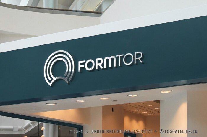 Logo Form Tor Berg Sonne Kreise Konzentrisch Kurve Tal Gemeinschaft Sonnenaufgang Zeit Abstrakt Technik Fertiges Logo kaufen Logoshop Logoatelier.eu