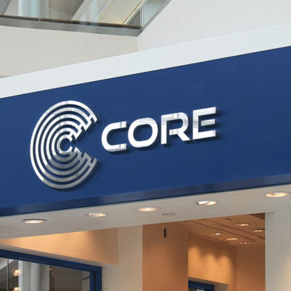 Logo Kern Buchstabe C Core Beißen Bite Kreis Technik Zentral Teile Logistik Multimedia Qualität Software Strategie Transport Kraftvoll Rund Kantig Fertiges Logo kaufen Logoshop LogoAtelier.eu