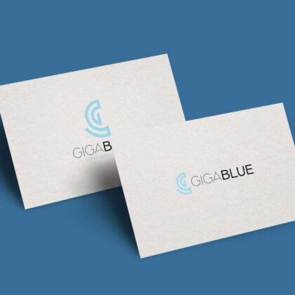 Technisches Logo Buchstabe G Software Technik Kompetenz Vision Innovation Zukunft Ökologie Giga Gigabyte Leistung Blau Freiheit Trend Leidenschaft Werte Lösungen Logo kaufen Logoshop LogoAtelier.eu
