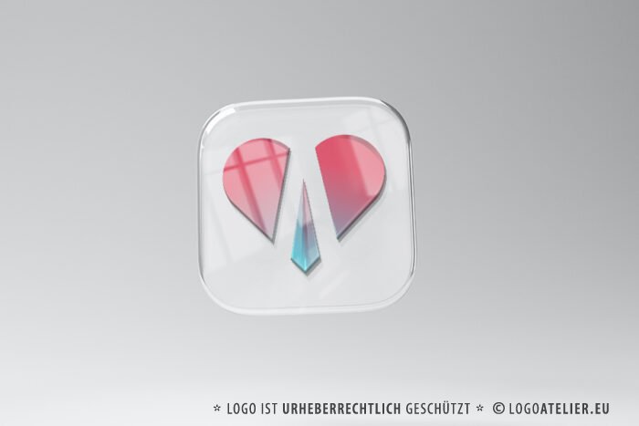 Logo App Dating Herz Abstrakt Digital Modern Liebe Technologie Internet Fertiges Logo kaufen Logoshop Logoatelier Logo App Dating Herz Abstrakt Digital Modern Liebe Technologie Internet Fertiges Logo kaufen Logoshop Logoatelier