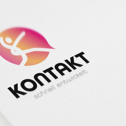 Logo Buchstabe K Menschen Schnell Kontakt Freude Happy Sprechen Statement Laufen Rennen Fertiges Logo kaufen Logoshop Logoatelier.eu