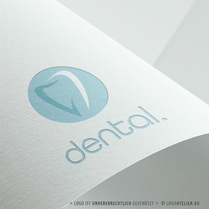 Logo Dental Zahnarzt Praxis Arzt Zahn Fertiges Logo kaufen Logoshop Logoatelier
