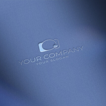 Logo Fotografie Kamera Minimalistisch Modern Blau Kreativ Erinnerungen Technik Kunst Fertiges Logo kaufen Logoshop Logoatelier