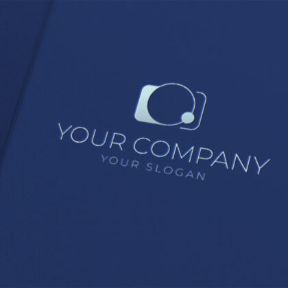 Logo Fotografie Kamera Minimalistisch Modern Blau Kreativ Erinnerungen Technik Kunst Fertiges Logo kaufen Logoshop Logoatelier