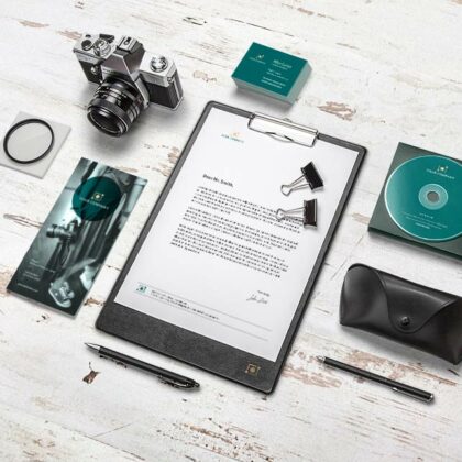 Logo Fotografie Kamera Minimalistisch Modern Blau Kreativ Erinnerungen Technik Kunst Abstrakt Rechteck Kreise Fertiges Logo kaufen Logoshop Logoatelier